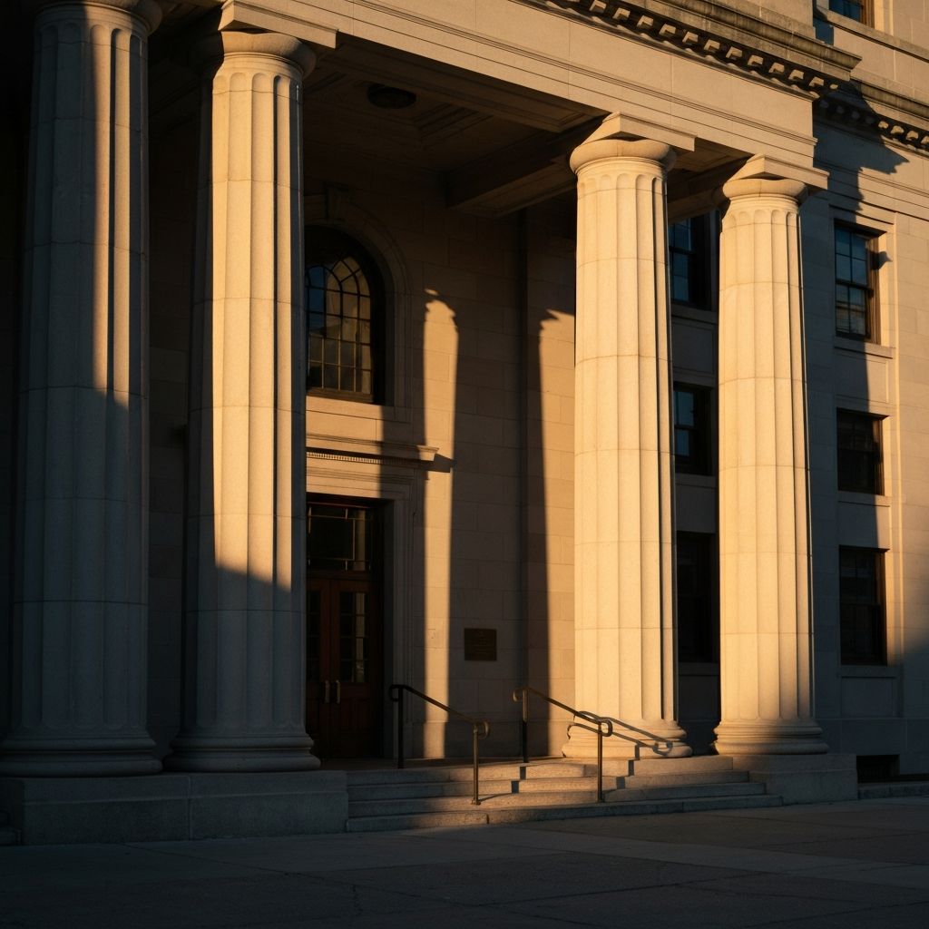 Institutional building